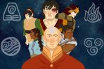 The cast of Avatar: The Last Airbender