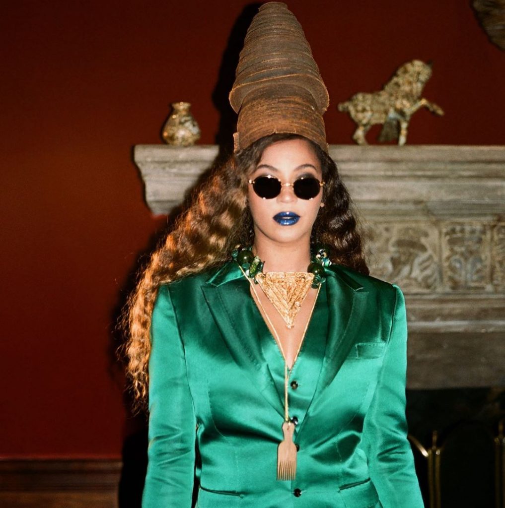 In an article about the Brown Skin Girl music video, a picture of Beyoncé