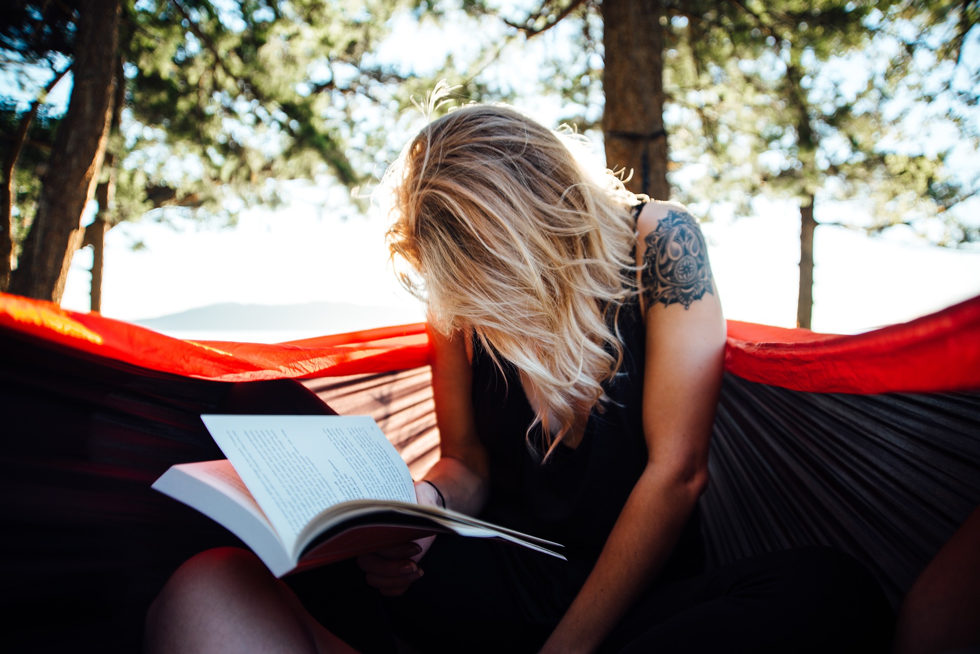 student studying