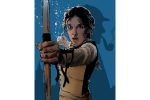 Illustration by Marcus Escobar for an article on Enola Holmes