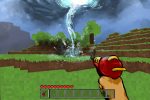 An illustration of someone playing modded Minecraft for an article about mods.