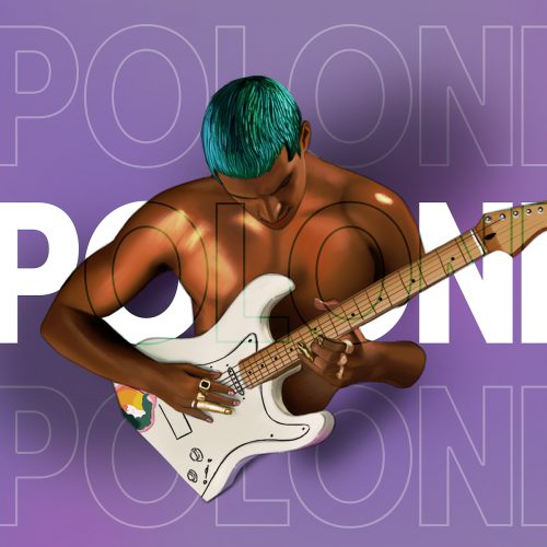An illustration of Omar Apollo for an article on his album Apolonio