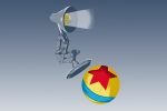 An illustration of the Pixar lamp and ball for an article about "Toy Story"
