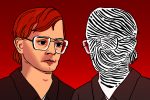 Illustration by Marlowe Pody for an article on Jeffrey Dahmer