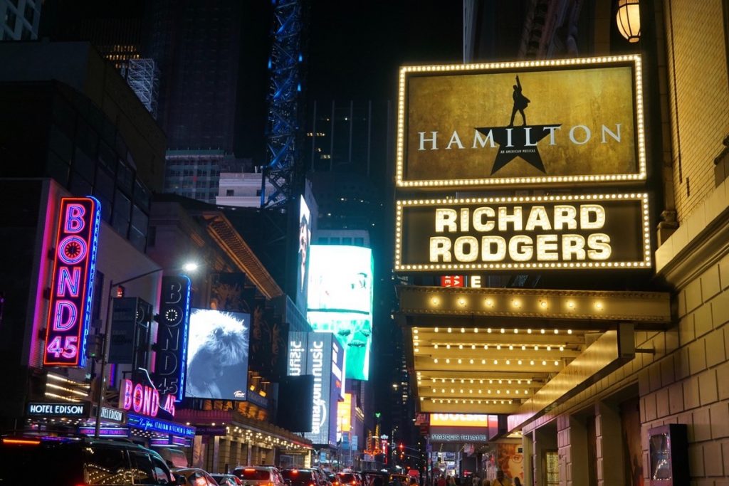 Image of a Broadway musical advertisement. (Photo by Sudan Ouyang on Unsplash)