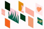 An illustration of a bunch of mood boards for an article on them.