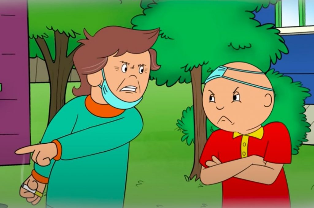 Calliou The Grownup