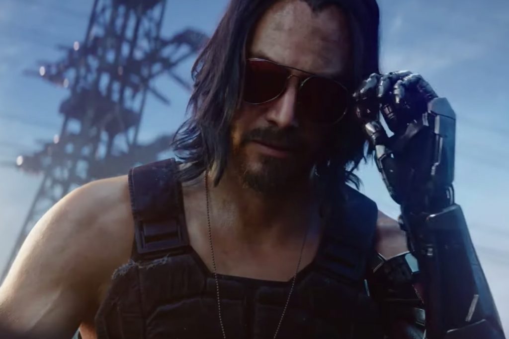 Cyberpunk 2077 Keanu Reeves. (Image via Google Images)