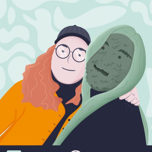 Illustration by Adam Lee of toxic friendship