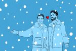 Illustration by Marlowe Pody for an article on The Christmas Setup