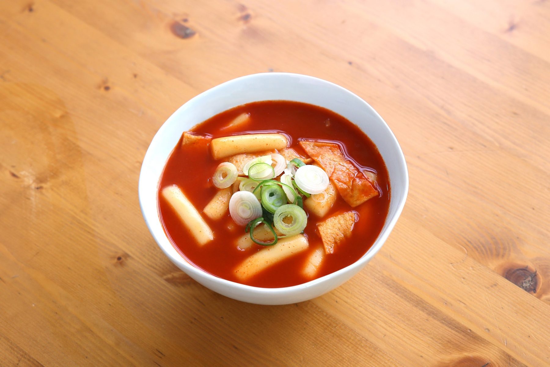 Image of dukbokki for an article on Korean food