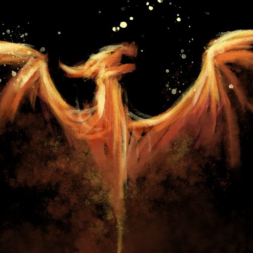 An illustration of a dragon that could appear in Dragon Age 4.