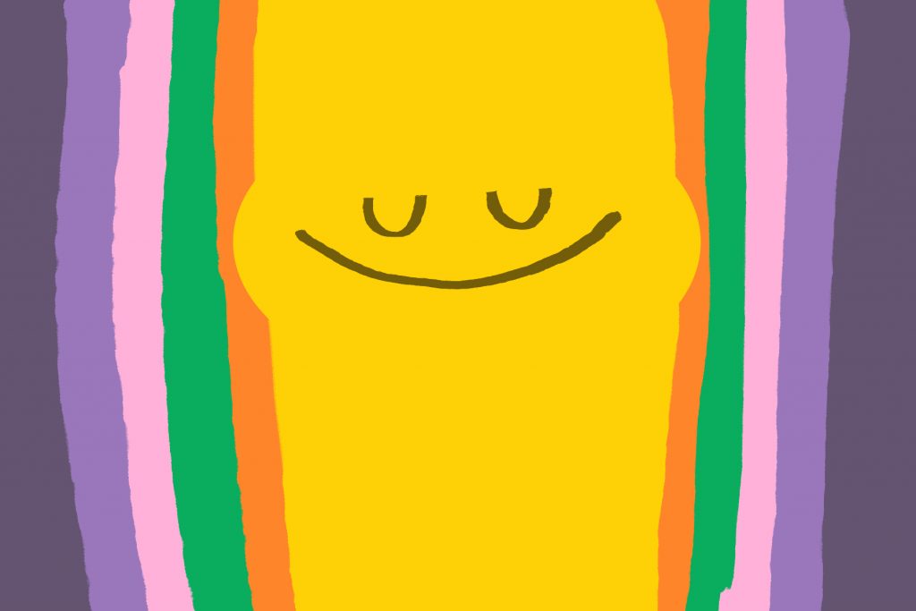 An illustration of the cover of Headspace Guide to Meditation for an article about the show's episodes.