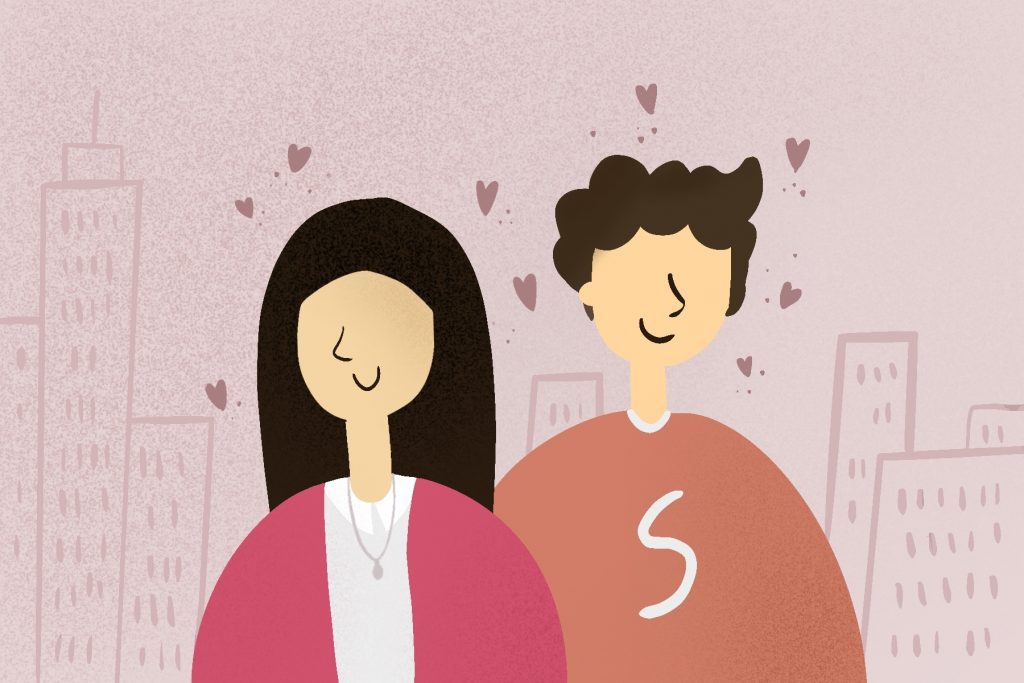 Illustration by Sonja Vasiljeva for an article on To All the Boys: Always and Forever