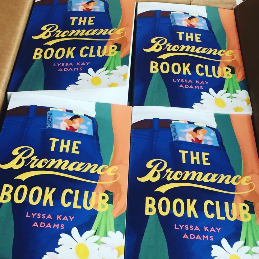 multiple copies of the Bromance Book Club