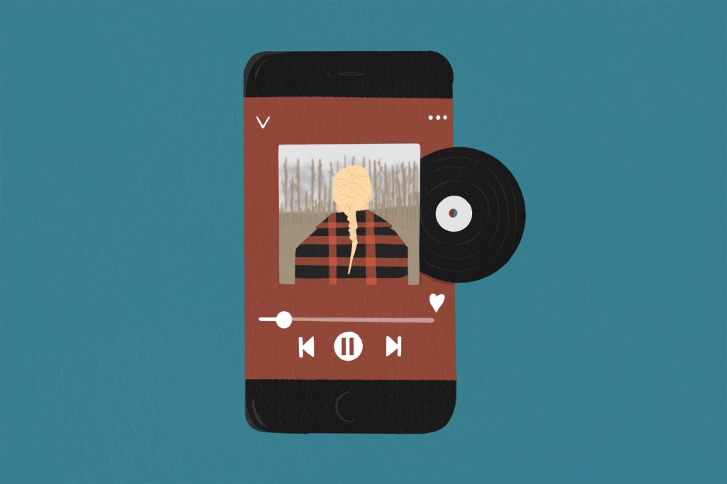 An illustration of records and streaming