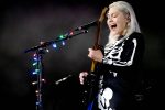 An image of Phoebe Bridgers performing