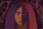 Illustration by Lexey Gonzalez for an article on Ginny & Georgia