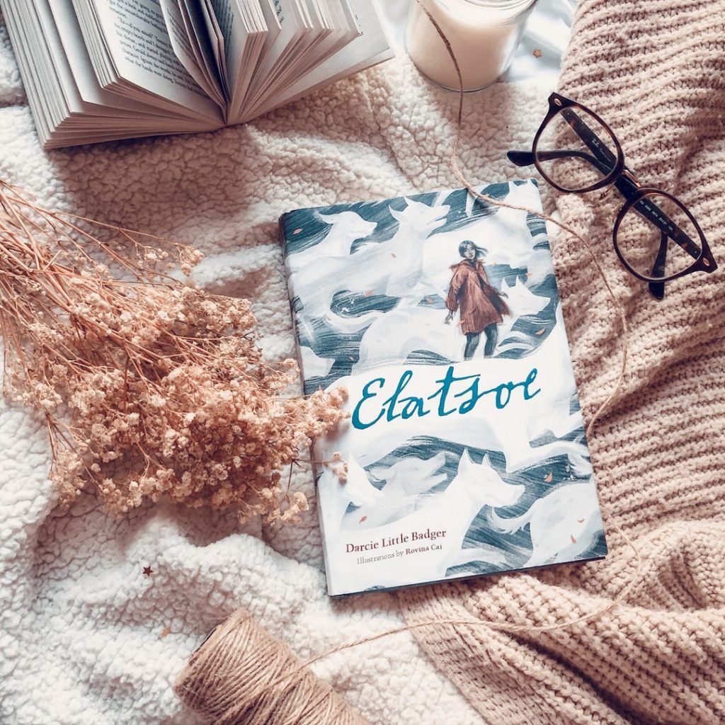 a copy of the book Elatsoe