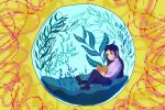 Introvert illustration.