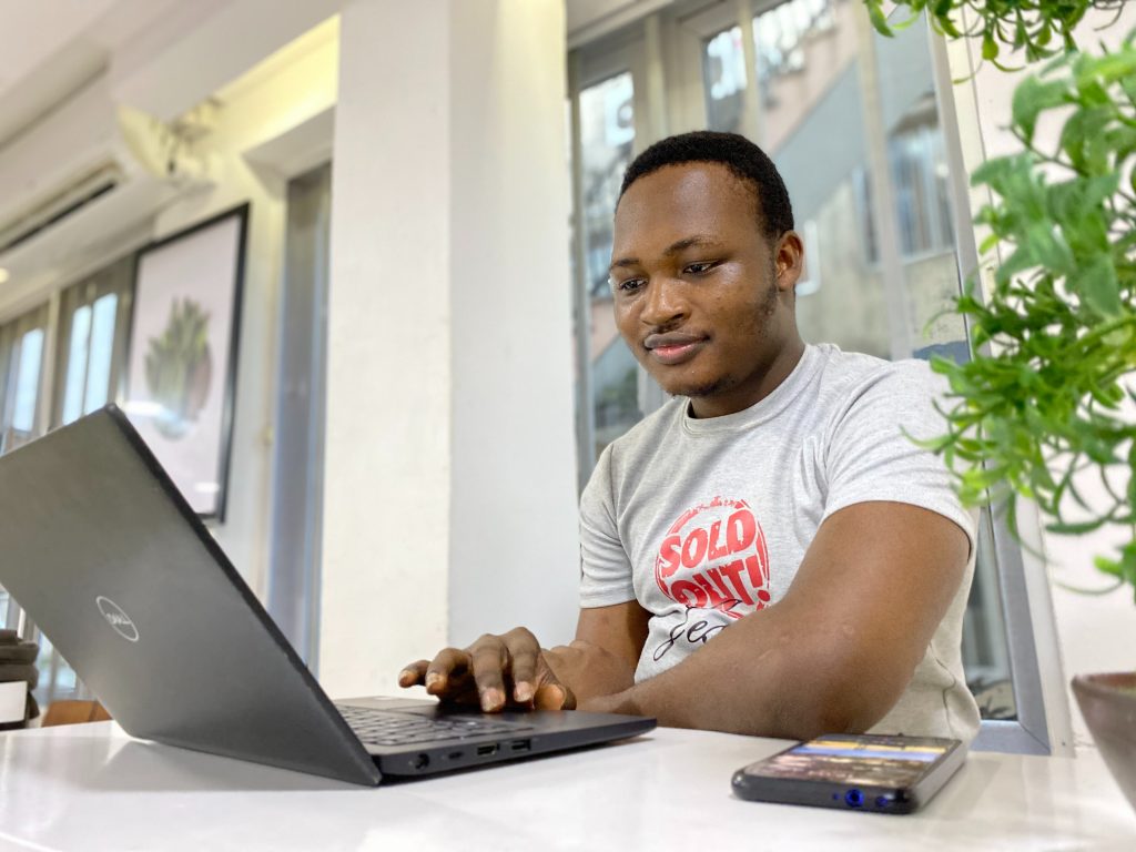 someone distance learning