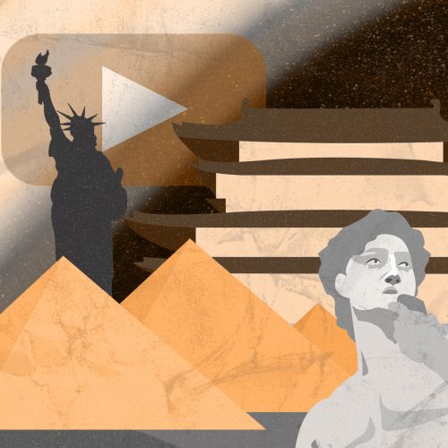 Illustration by Alicia Paauwe for an article on HistoryTube