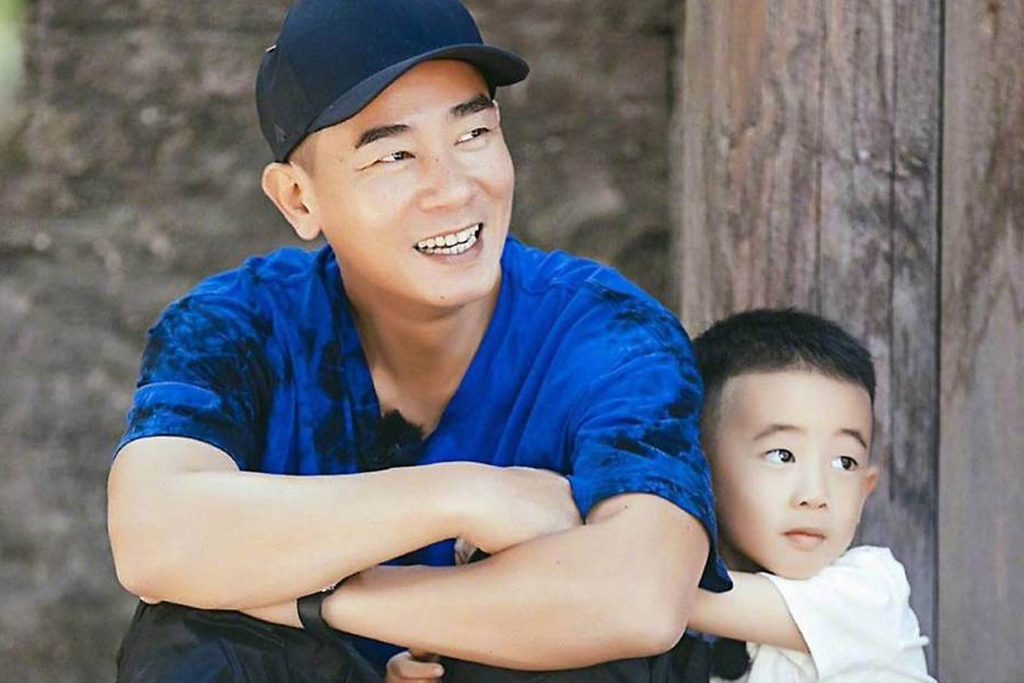 A photo of some of the contestants on "Where Are We Going, Dad?" for an article about Asian toxic masculinity. (Image via Google Images)