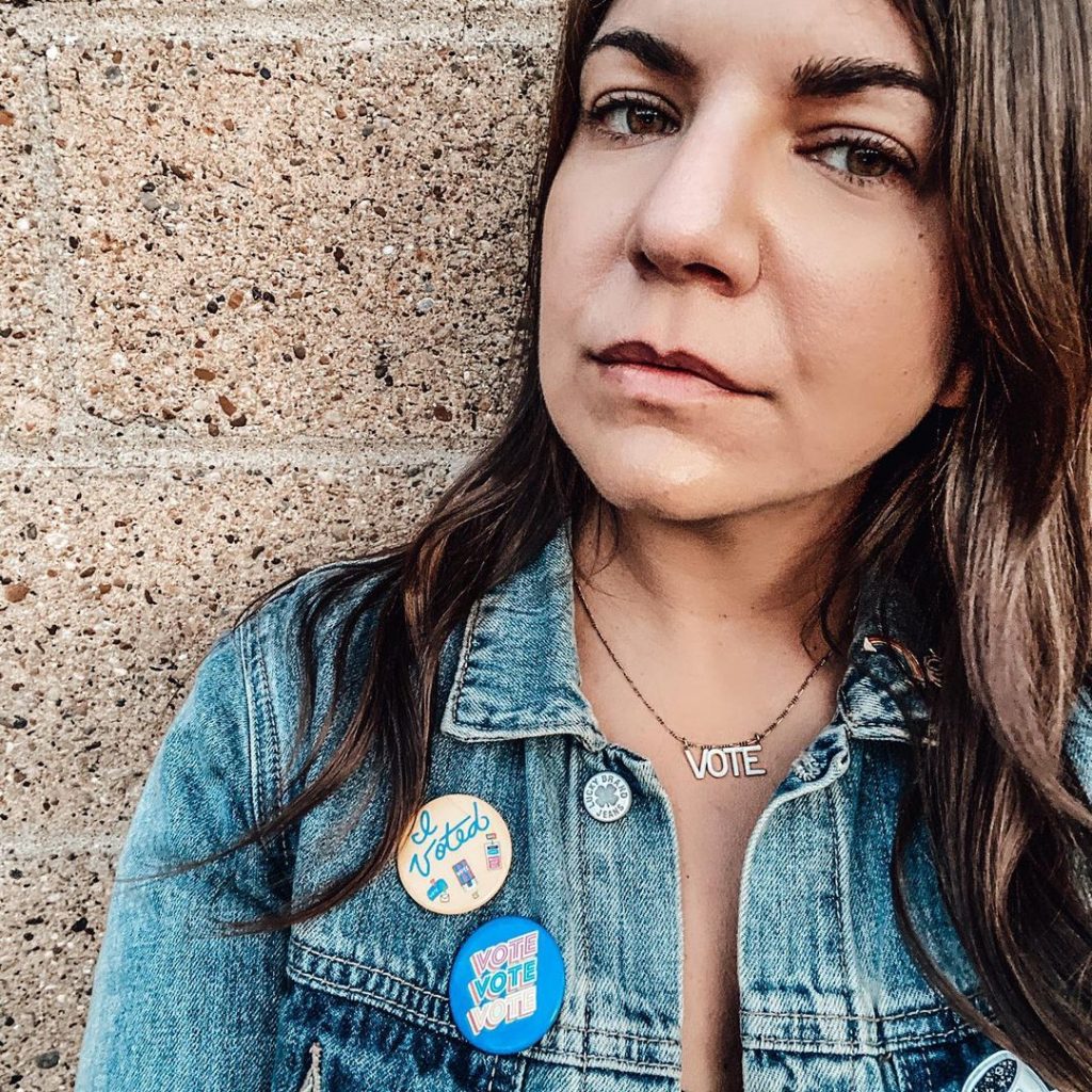 Photo of post Amy Kay in article about National Poetry Month