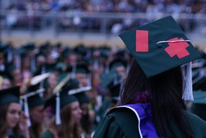 people graduating college