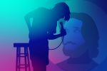 Illustration of Bo Burnham in special Inside