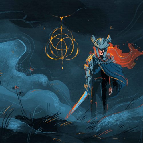 Illustration by Peyton Stark of Elden Ring character