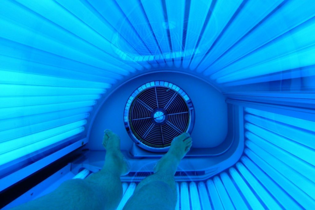 tanning bed