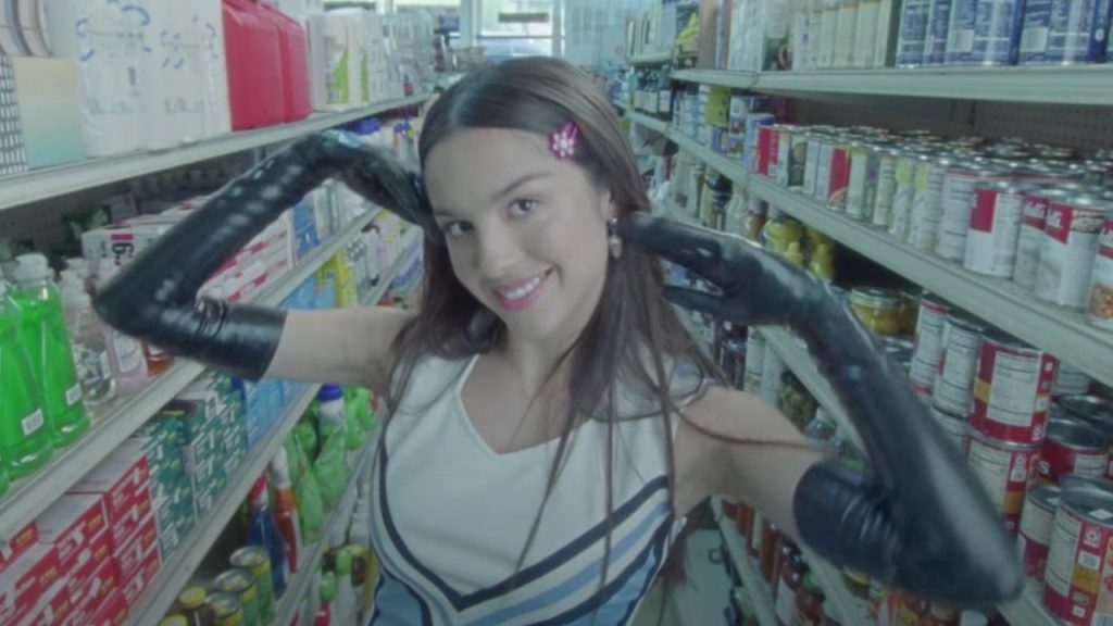 Olivia Rodrigo in Good 4 You video