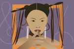Illustration of Rina Sawayama
