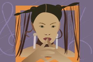 Illustration of Rina Sawayama