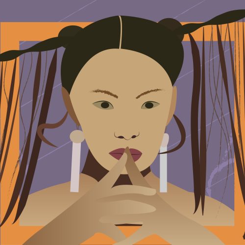 Illustration of Rina Sawayama