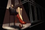The Devil Wears Prada. (Illustration by Ro Odendahl, Montserrat College of Art)