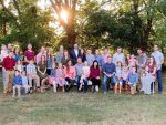 A photo of the Duggar family.