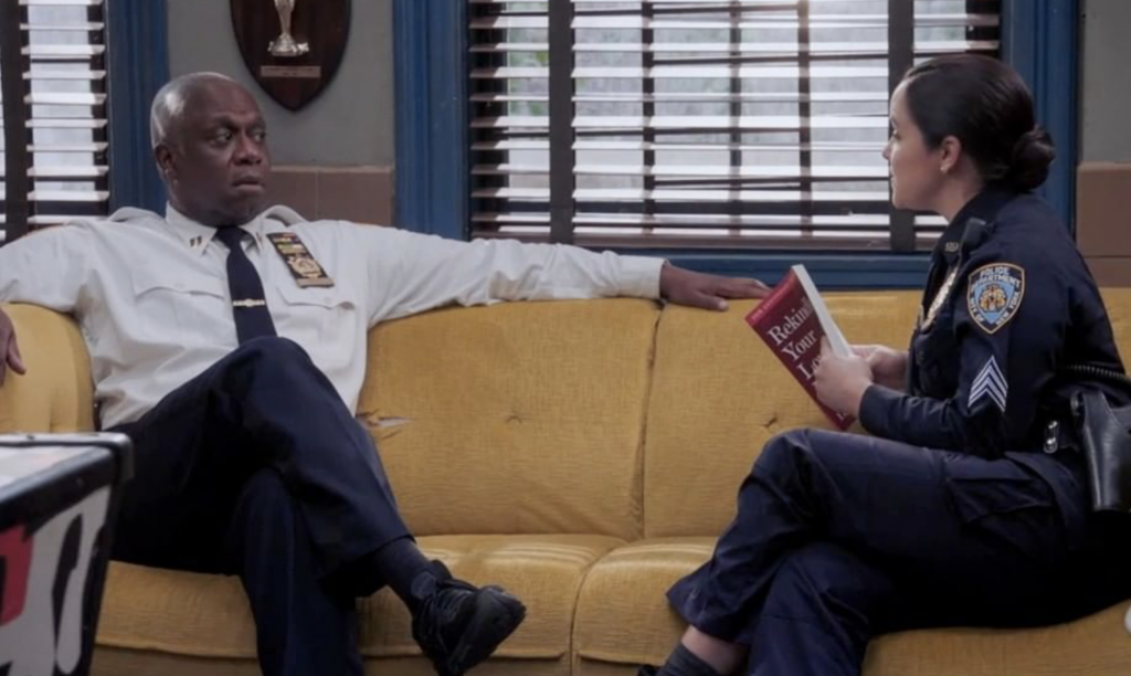 Still from Brooklyn Nine-Nine Season 8, Episode 1. (Image via Instagram/@nbcbrooklyn99)