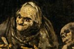 Selection from the Black Paintings: Two Old Men Eating Soup.