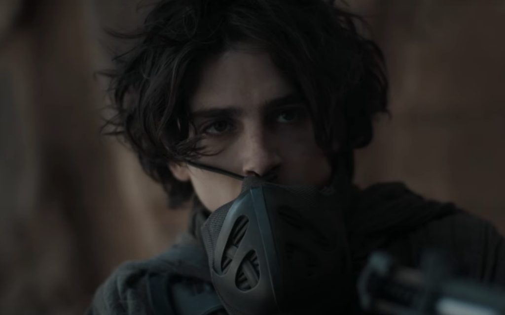 Timothée Chalamet in Dune.