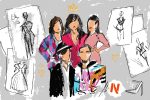 An illustration of the cast of "My Unorthodox Life"