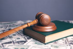 gavel in an article about family law
