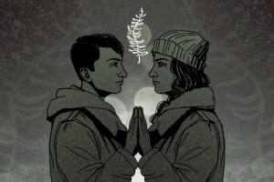 Illustration of the main characters in Tell Me Why