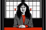 In an article about 'The Chair,' an illustration of Professor Ji-Yoon Kim