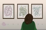 Illustration by Julie Chow of MOBA, or Museum of Bad Art