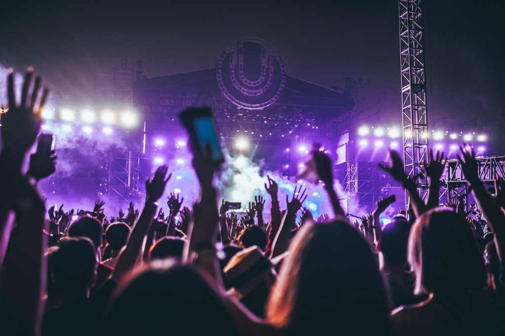 Photo of one of many music festivals.