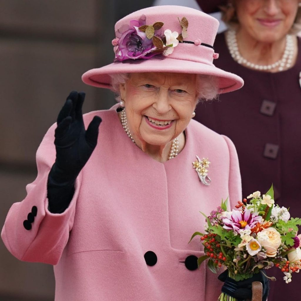 in an article about the royal family, the queen of England