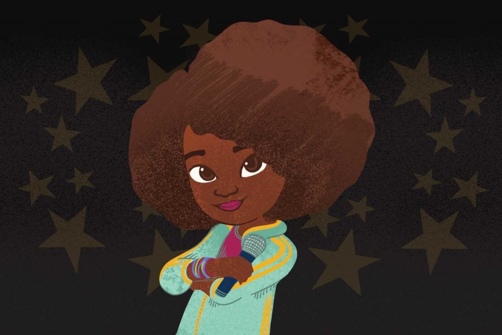 Illustration of Karma from Karma's World