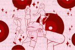 In article about Red (Taylor's Version), an illustration of Taylor Swift